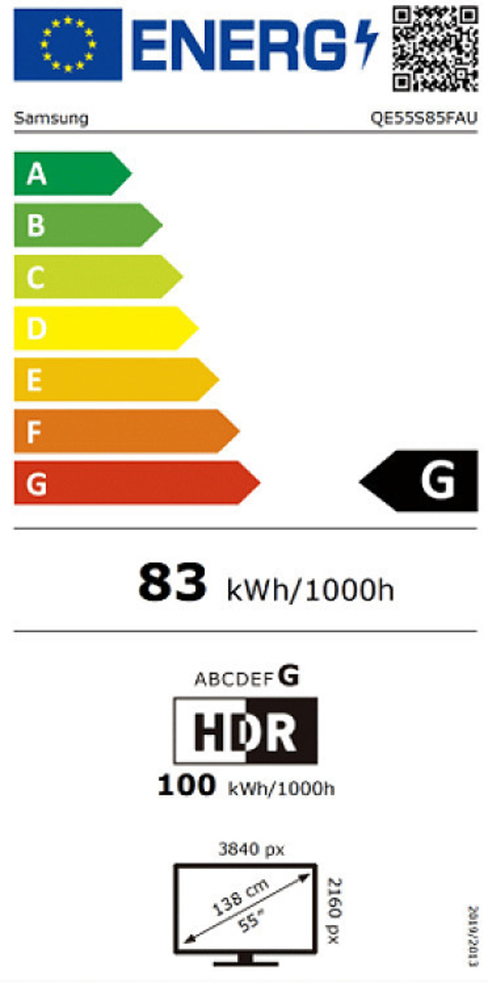 TV Samsung QE55S85F 55'' Smart 4K AI